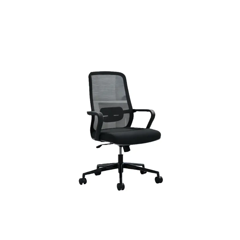 Silla para Oficina B-202 Semi Ejecutiva Negro