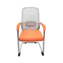 Silla de Espera Semi Ejecutiva D-202 Naranja/Gris