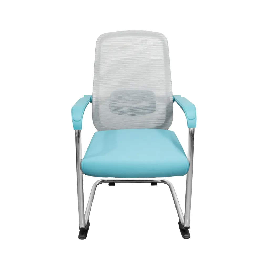 Silla de Espera Semi Ejecutiva D-202 Azul/Gris