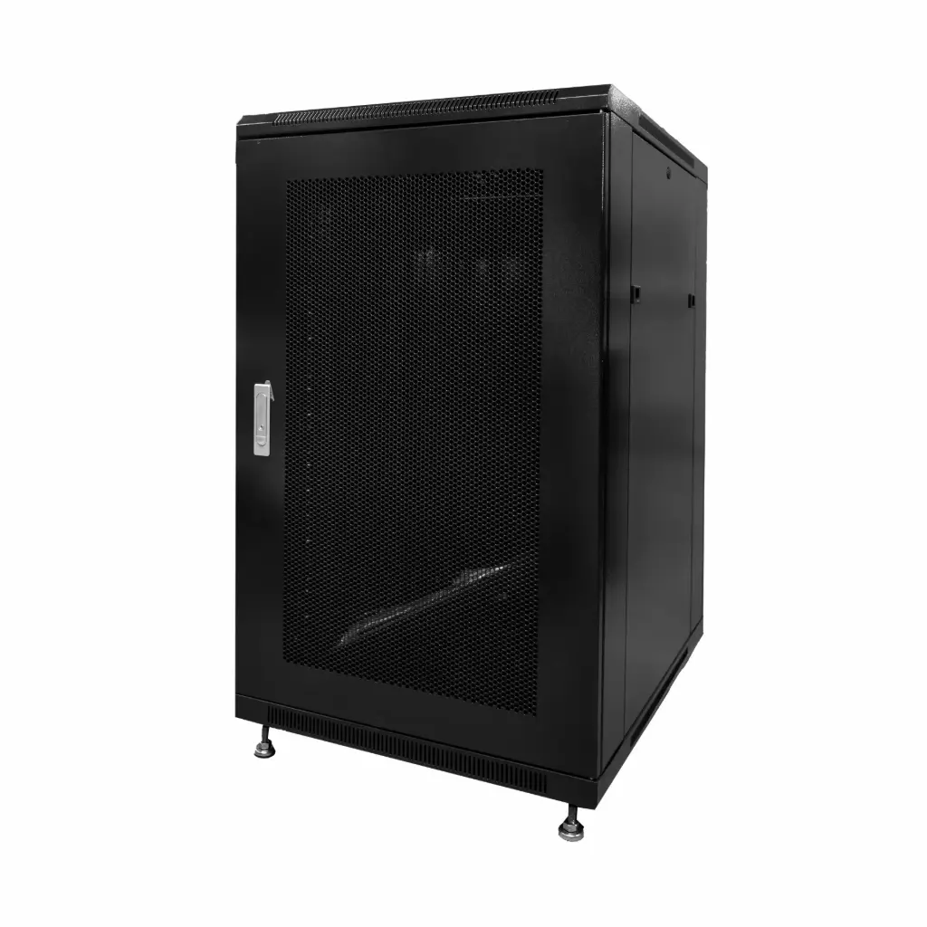 Gabinete de Red 20U 600x800mm No Abatible Redes/Servidor + (4 Fan) + 2 Bandejas