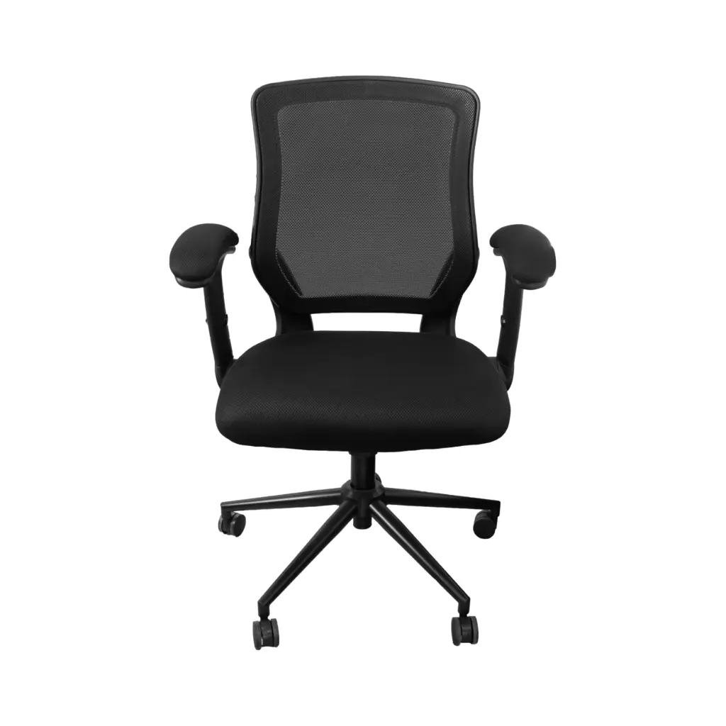 Silla para Oficina Semi Ejecutiva Longboss LBS-2805 BLK Negro 350 Lbs