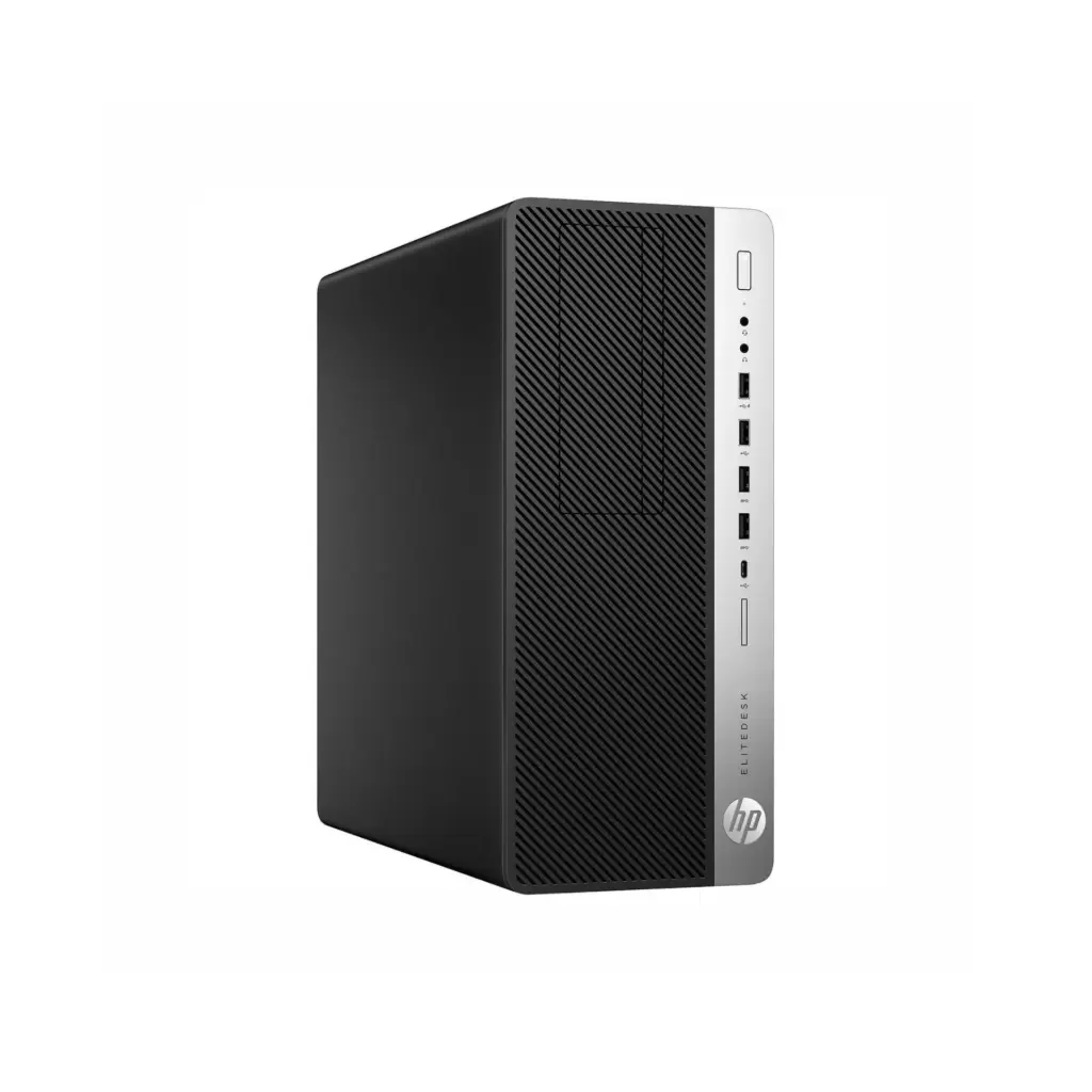 Computadora de Escritorio HP 800 G3 Torre i5-7500/8GB/Radeon RX460 2GB/SSD 256GB/W11P Reacondicionado + Kaspersky Plus 1 Usuario / 1 AÑO