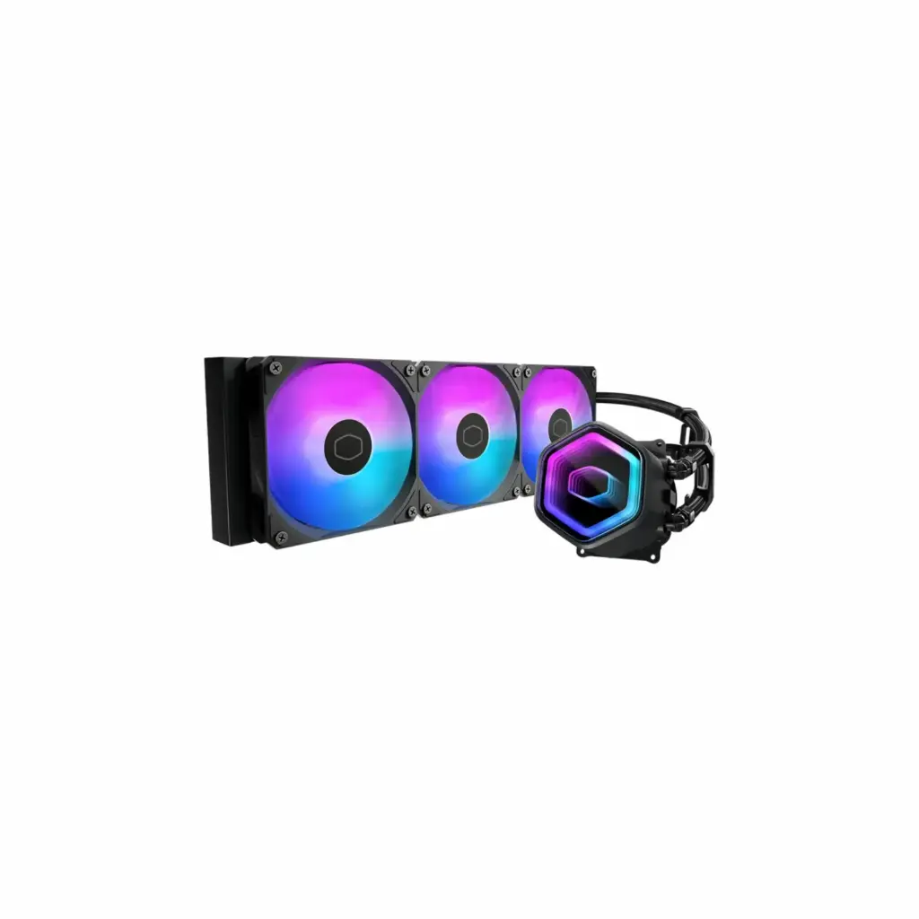 Sistema de Enfriamiento Liquido Cooler Master MASTERLIQUID 360 CORE II 360MM AM4/AM5 Y LGA 1851 / 1700 COMPATIBLE Negro