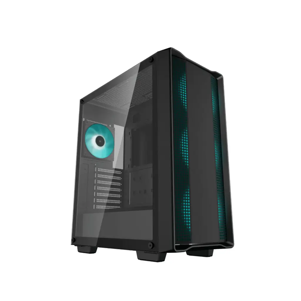 Case P/Computadora DEEPCOOL  CC560 V2 MID 4F V2  + 4 Ventiladoras R-CC560-BKGAA4-G-2 Negro