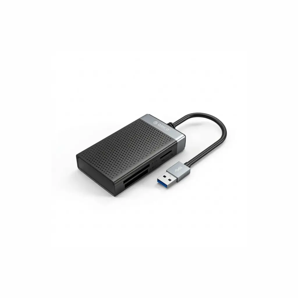 Lector de Tarjetas Multiple USB 3.0 Orico CL4D-A3-BK-BP Negro