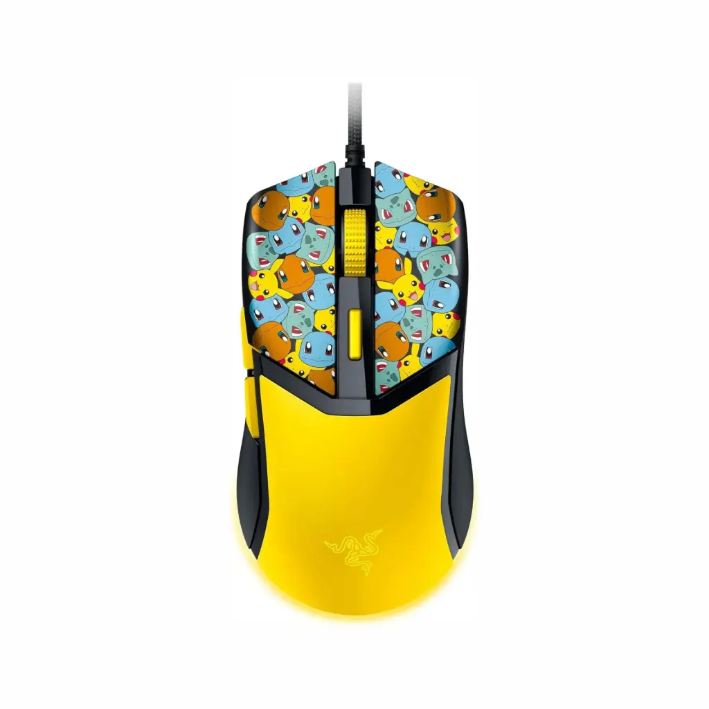 Mouse USB Razer Cobra Lightweight Pokémon Edition RZ01-04650400-R3M1 Amarillo/Negro