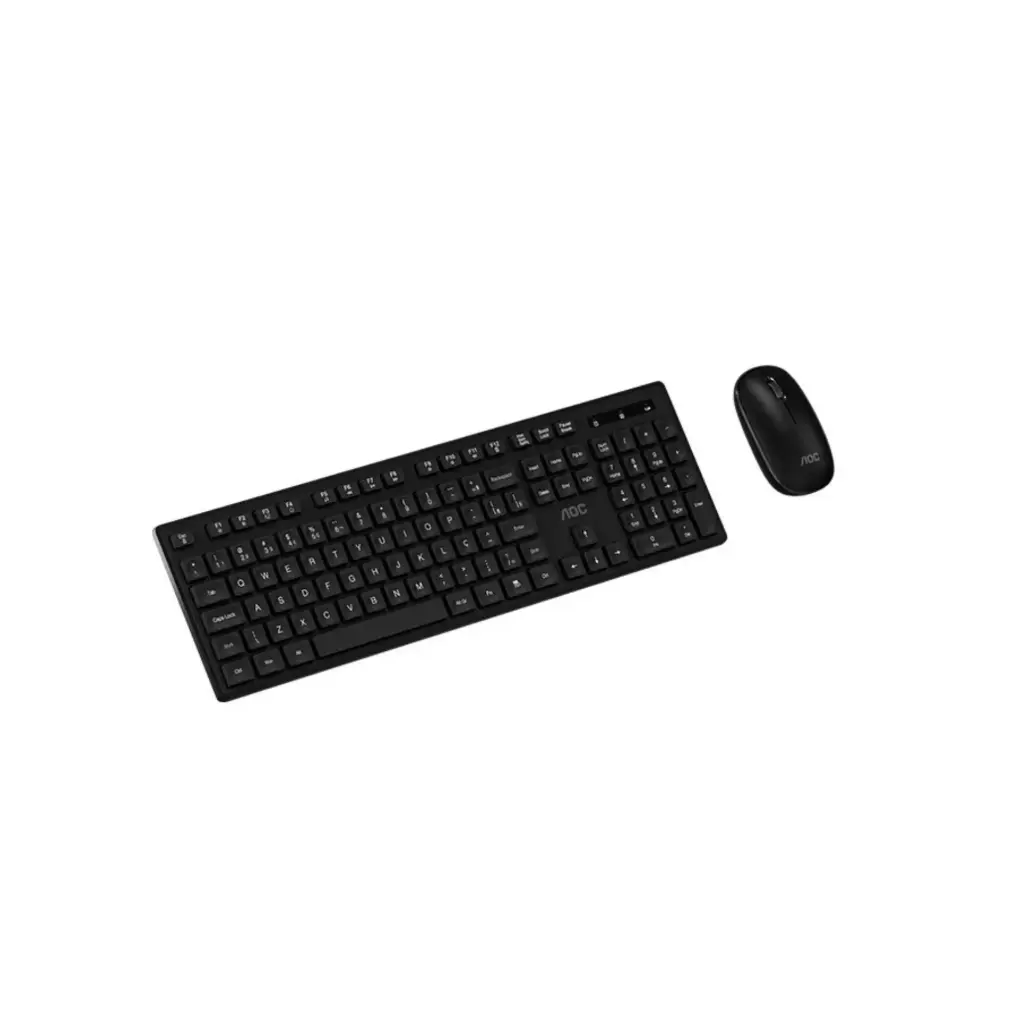 Kit de Teclado y Mouse Inalambrico AOC KM300B/97 Negro