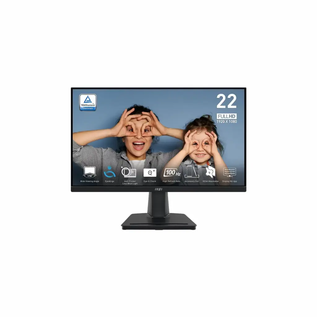 Monitor LED 21.4" MSI PRO MP225V HDMI/VGA 100HZ 9S6-3PE0CM-020