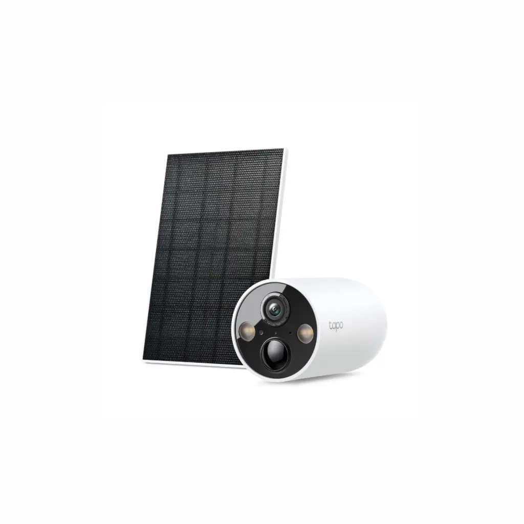 Camara de Vigilancia Inalambrica TPLINK Tapo C425 Exterior con Panel Solar