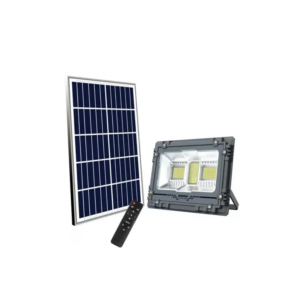 S/Lampara Solar LED Newsky Power 200W Panel Solar 30W/5V MJ-AW200