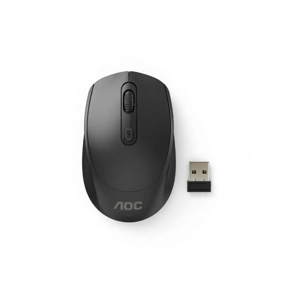 Mouse Inalambrico AOC MS201PB/LA Negro