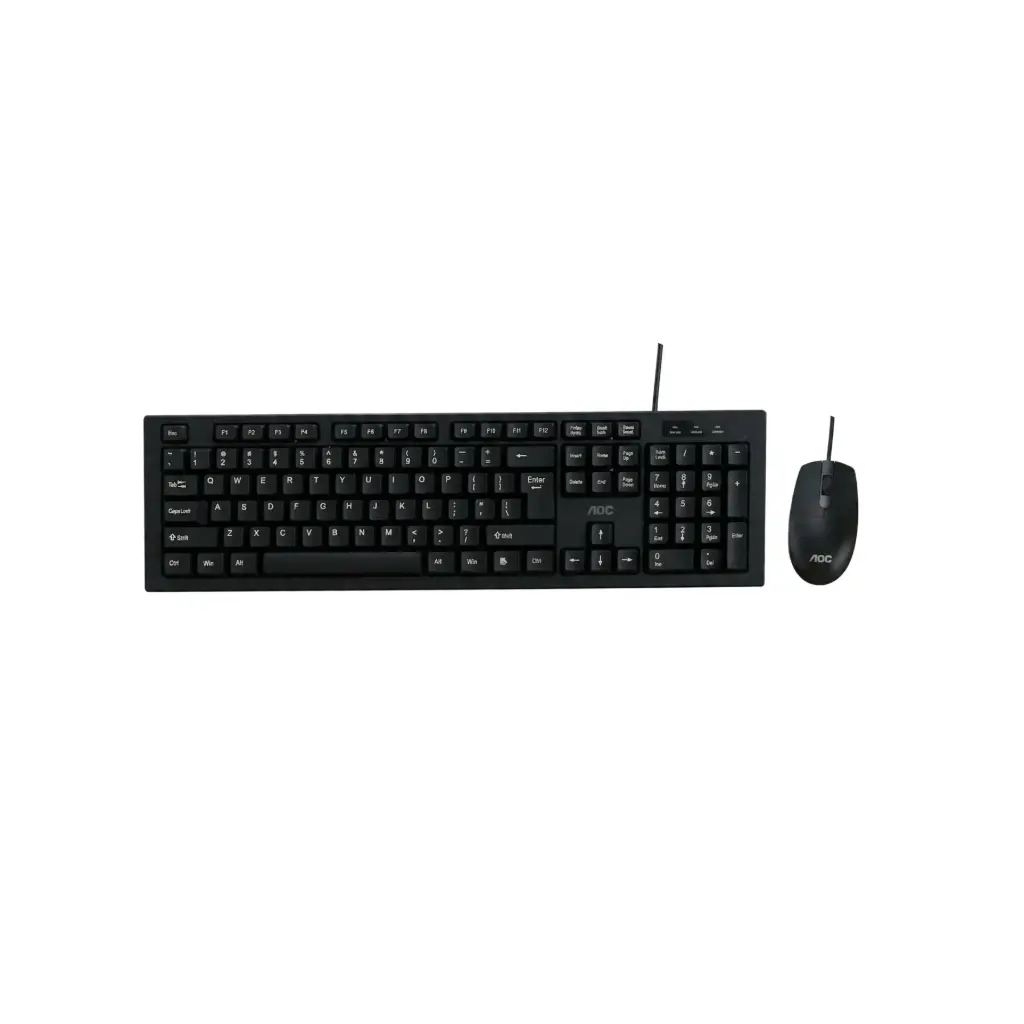 Teclado USB AOC KM160B/16 Negro
