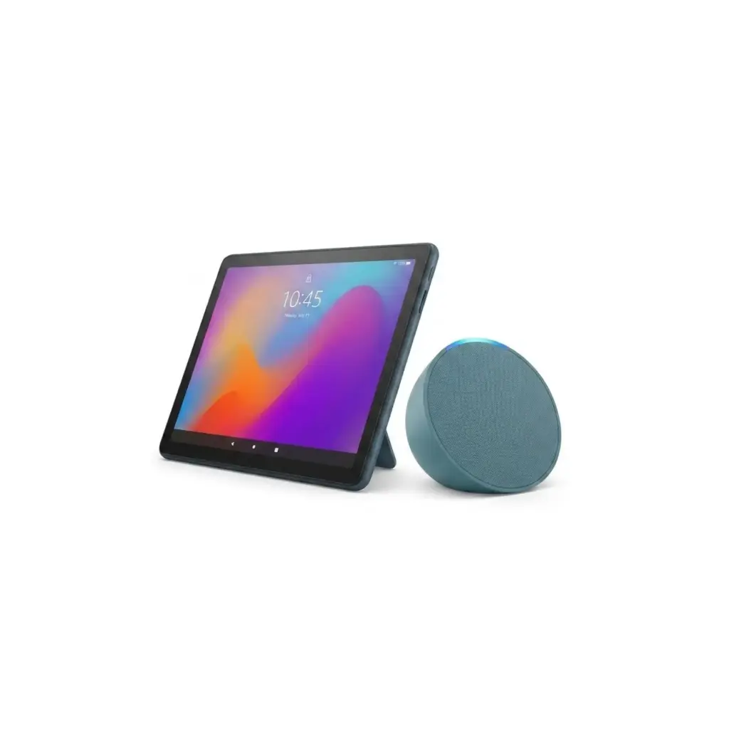 Tablet Amazon Fire HD 10" 64GB + Parlante Echo Pop 1Gen Midnight