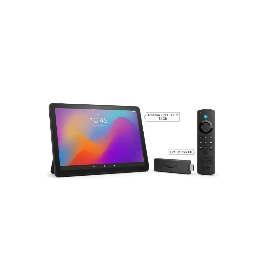 Oferta Flash Tablet Amazon Fire HD 10" 64GB + Fire TV Stick HD