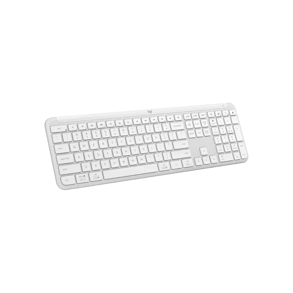 Teclado Inalambrico Bluetooth Logitech SIGNATURE SLIM K950 Español Blanco 920-012593