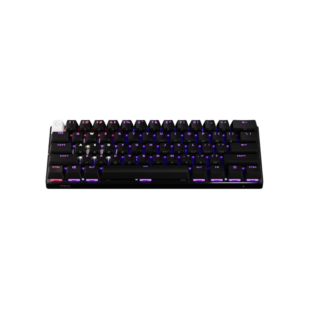 Kit de Teclado Inalambrico Logitech PRO X60 Tactile 60% Mecanico Negro 920-011902