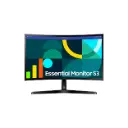 Monitor LED 24" Samsung Essential S3 LS24D366GANXZA 6ms HDMI/VGA 100hz Curvo