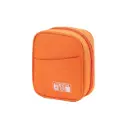 Estuche Organizador de Cables y Cargadores Naranja