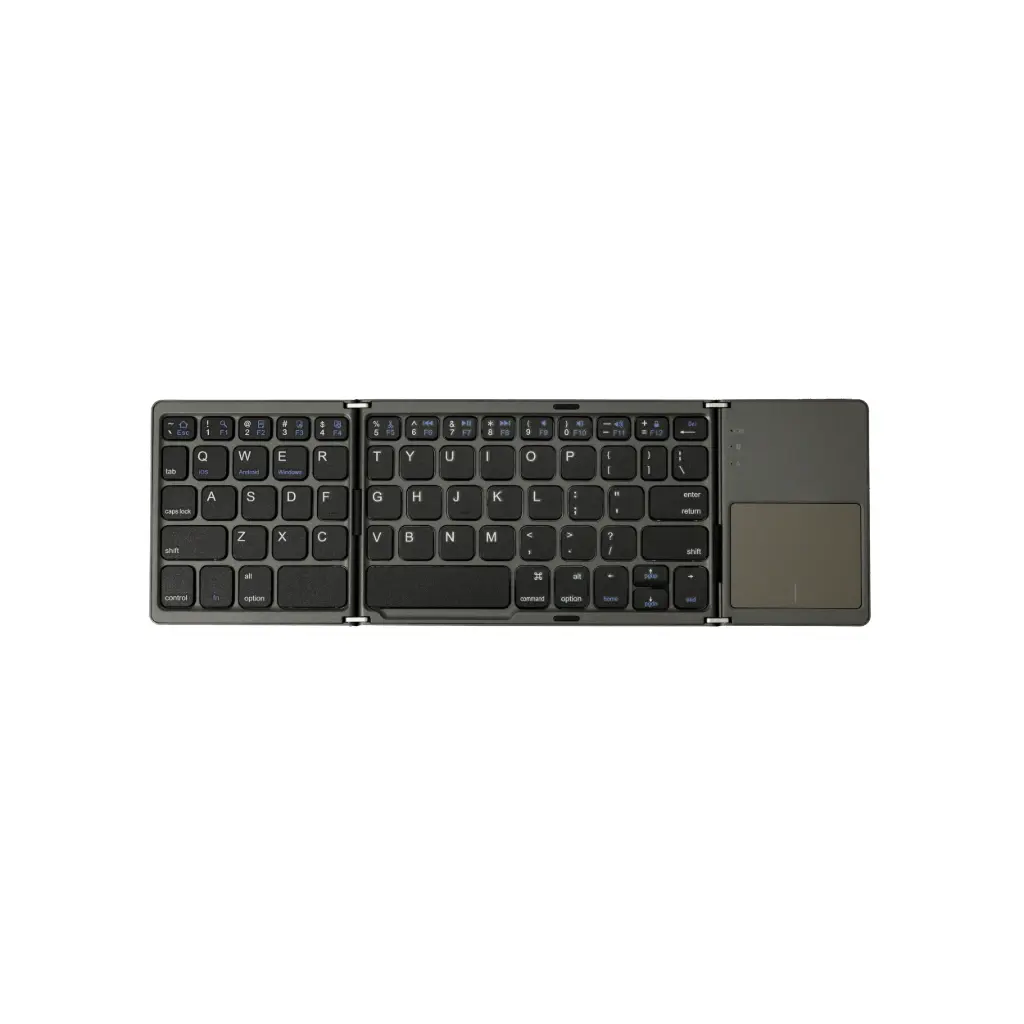 Teclado Mini Plegable Bluetooth Grey