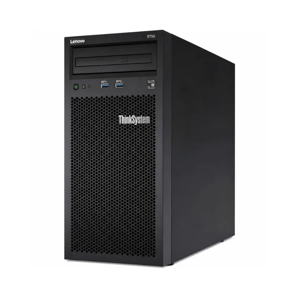 Servidor Lenovo Thinksystem ST50 V3 | Xeon E-2224G | 32GB RAM | 2 x 8TB HDD | NO SO | 7Y48S21K00