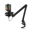 Microfono USB-C Maono RGB PM450S Negro | Brazo Articulado