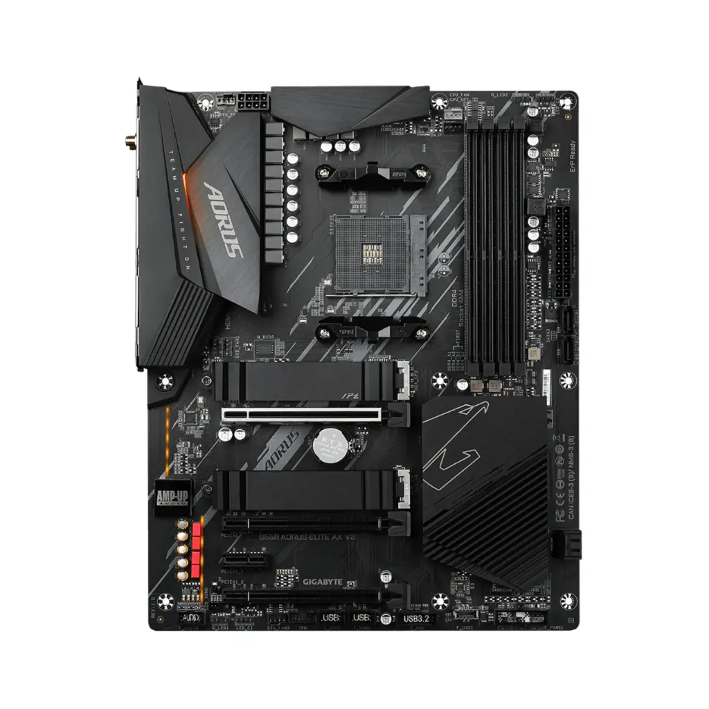 Tarjeta Madre PC AM4 GIGABYTE B550 AORUS Elite AX V2 | AMD DDR4