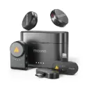 Microfono Inalambrico de Solapa Maono Wave T5 Combo | 2 Tr + 3 Rx | Cancelacion de Ruido | WM650 PA3