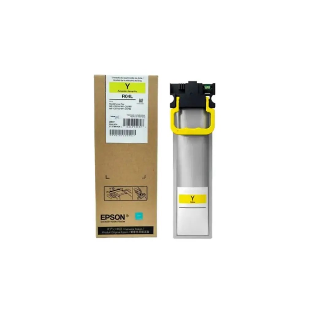 Bolsa de Tinta Epson T941 Amarillo R04L Durabrite WF-C5790 38ML N/D