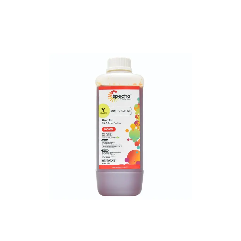 Bote de Tinta 1000ML Spectra Canon Serie G Yellow
