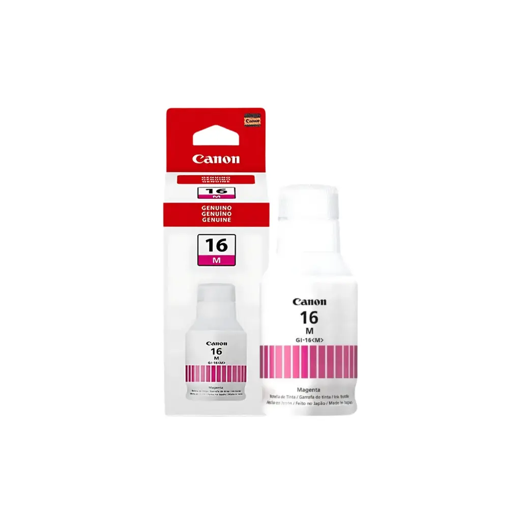 Bote de Tinta Canon GI-16M Magenta 135ML GX7010