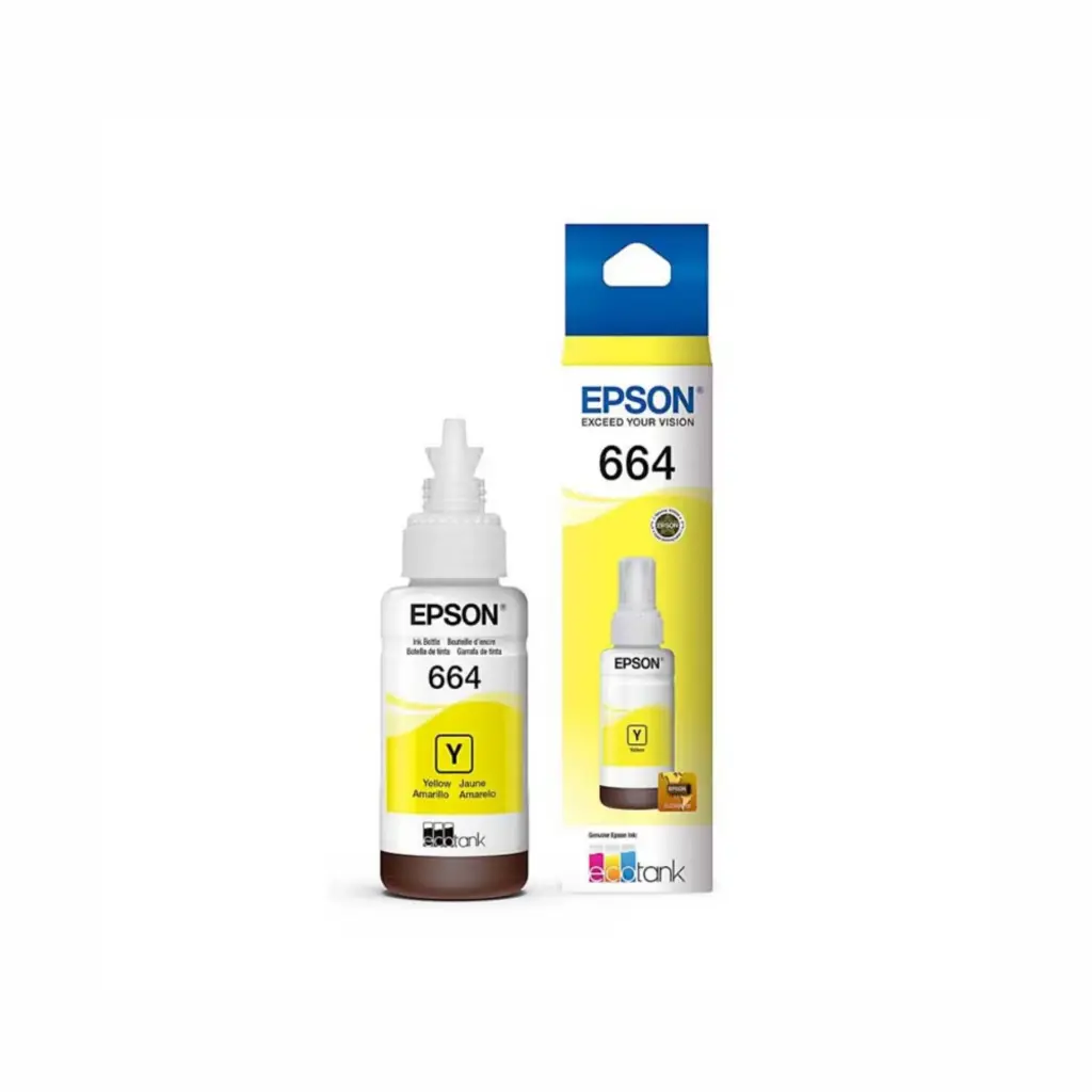 Bote de Tinta Epson Amarillo T664420 L200
