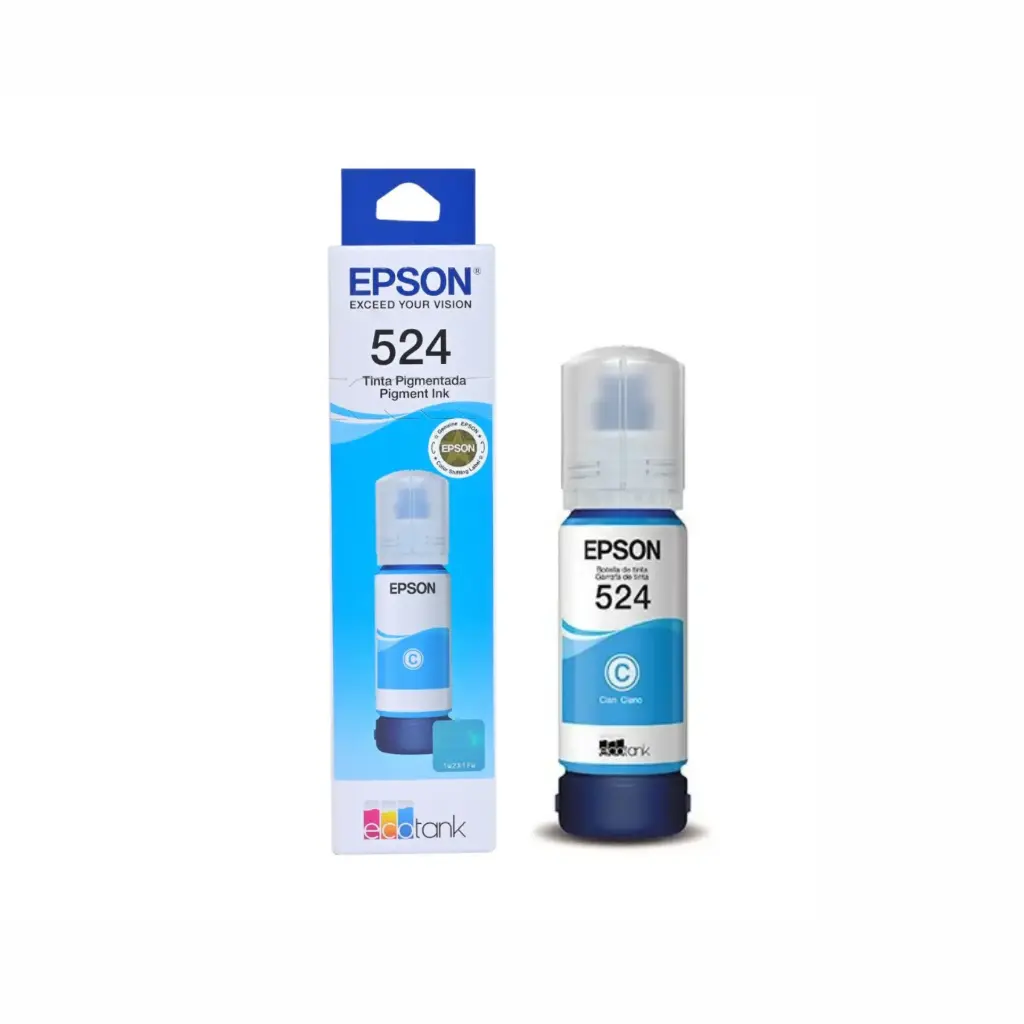 Bote de Tinta Epson T524220 Cyan L15150 L5160 L6490