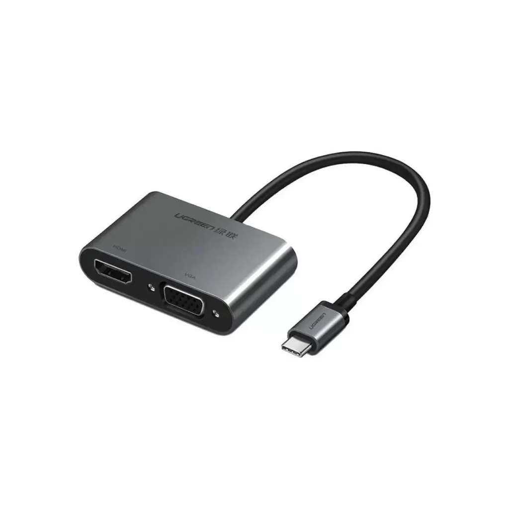 Convertidor de Video USB-C a VGA + HDMI 4K UGREEN 50505