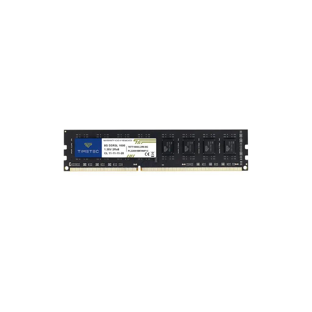 Desktop 8GB DDR3 1600MHz Timetec 75TT16NUL2R8-8G