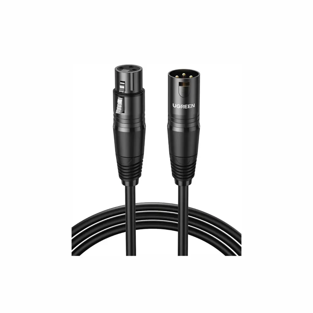 Extension de Cable de Audio Xlr Cannon M-H 5Metros Ugreen 20712
