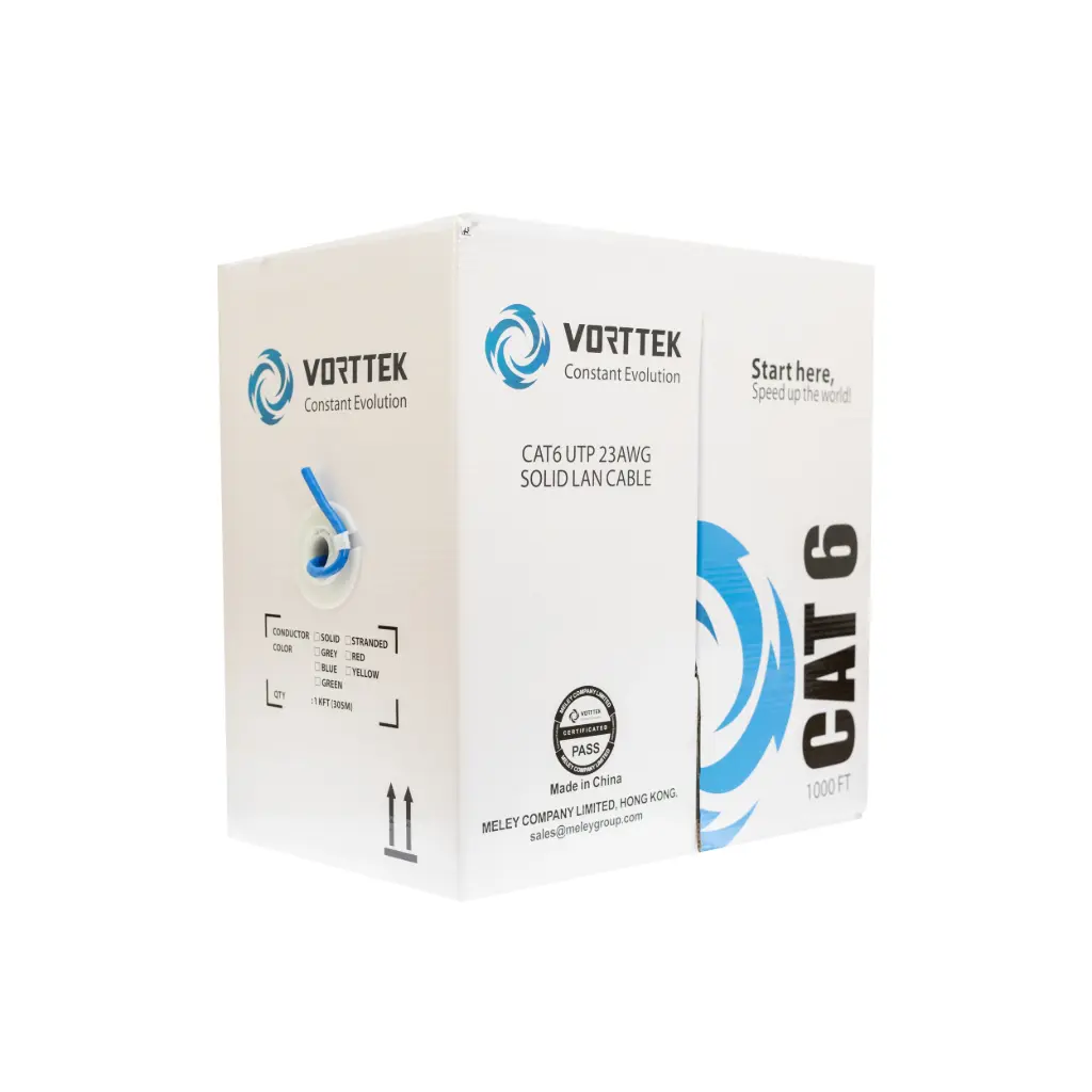 Caja de Cable UTP Cat6 Vorttek VK-17000 NTG