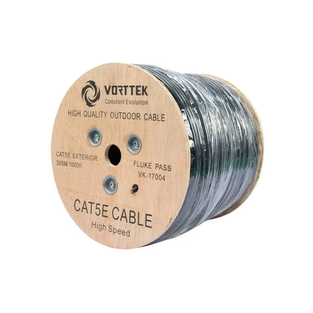 Caja de Cable UTP Exterior Cat5E Vorttek VK-17004 NTG