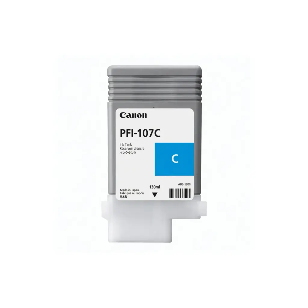 Cartucho Original Canon PFI-107C Cyan 130 ML