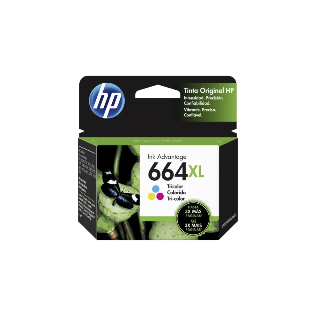 Cartucho Original HP 664XL Color F6V30AL N/D