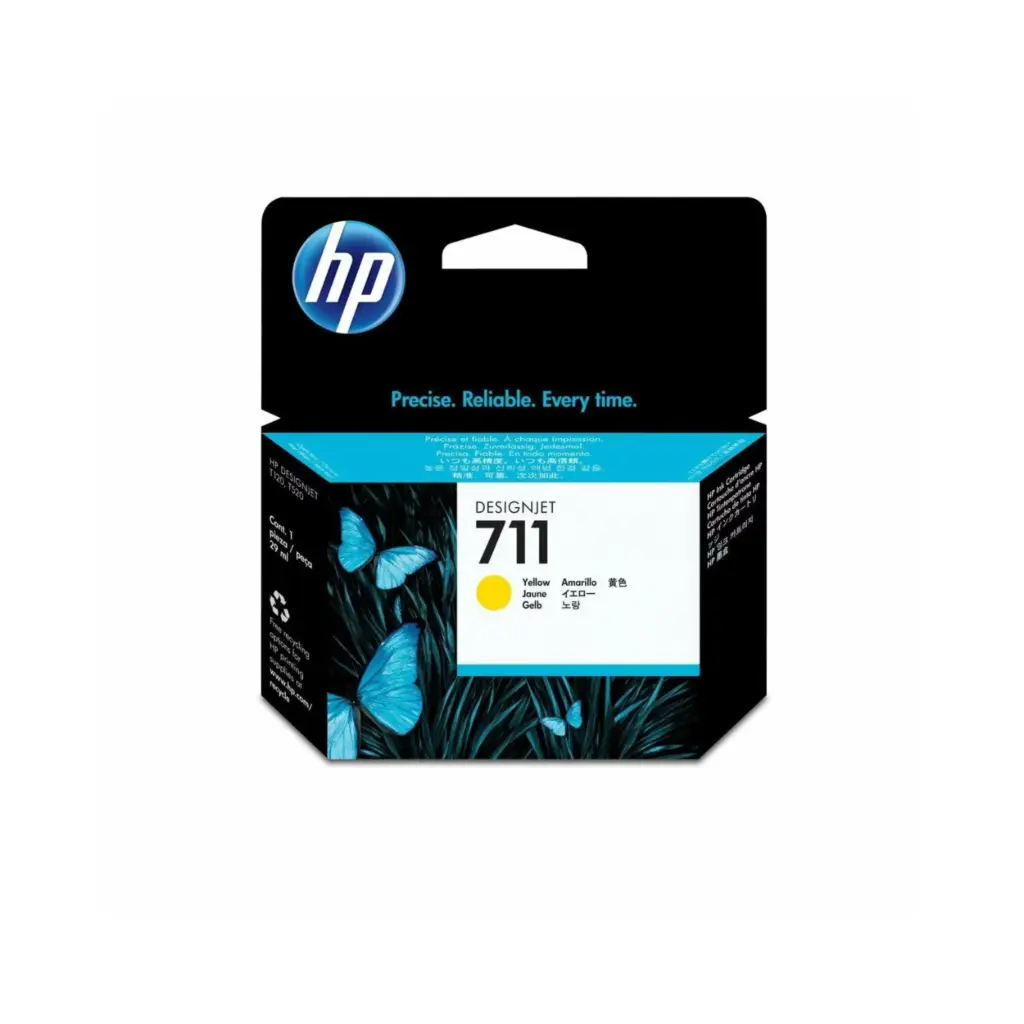 Cartucho Original HP 711 CZ132A Amarillo