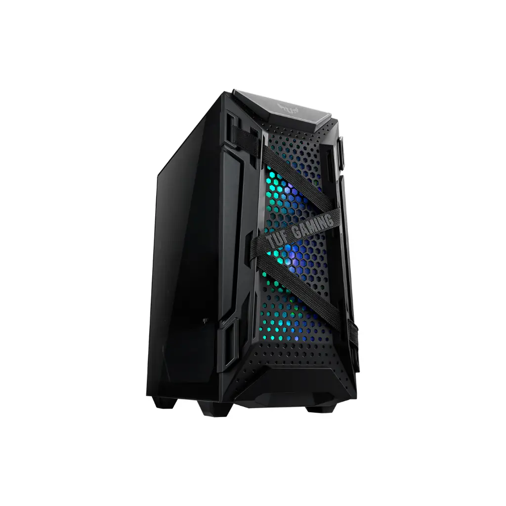 Case P/Computadora Asus TUF Gaming GT301 SIN FUENTE 90DC0040-B48000 RGB Negro - Ultima Pieza