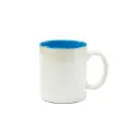 Sub/Taza de Ceramica para Sublimacion Fondo Azul N/D
