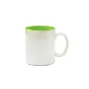 Sub/Taza de Ceramica para Sublimacion Fondo Verde N/D