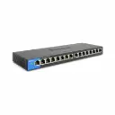 Switch de 16 Puertos Linksys LGS116P 8POE Gigabit Desktop PoE+