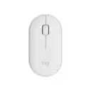 Mouse Inalambrico/Bluetooth Logitech PEBBLE M350S Blanco 910-007047