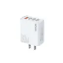Cargador de Pared Wekome WP-U62 4 Puertos USB 30w Blanco