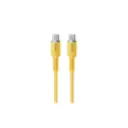 Cable USB-C a USB-C Wekome WDC-11 100W Amarillo