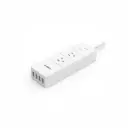 Regleta Orico IPC-2A4U-V2-US-WH 2 Conector 110V + 4 USB 2.0 20W Blanco