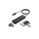 HUB USB-C a 4 Puerto 3.0 + 3 USB A 2.0 Yottamaster SH7A43-02-BK-EP Negro