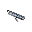 HUB USB-C a 7 USB 3.0 Yottamaster PH7U-C3-015-GY Dark Grey